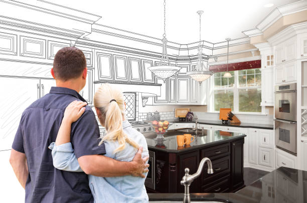 Professional Kitchen Island Installation technician working in Millstone Township, NJ